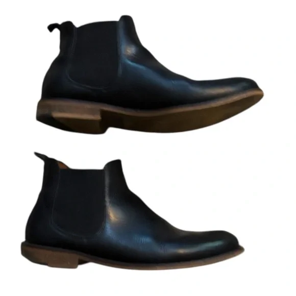 Women’s Wolverine Black Leather Pull On 1000 Miles Chelsea Boots Size 10 EU 41 - Picture 3 of 7